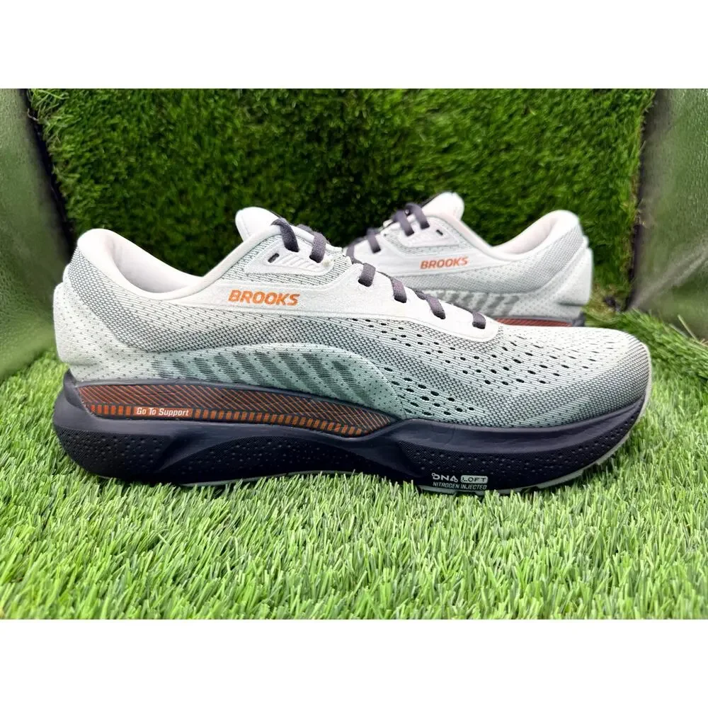 Brooks Adrenaline GTS 24 1204261D030 Athletic Shoes Women's 11.5D White Mesh Gym